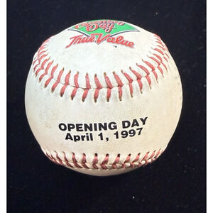1997 Houston Astros Opening Day True Value Promotional Baseball